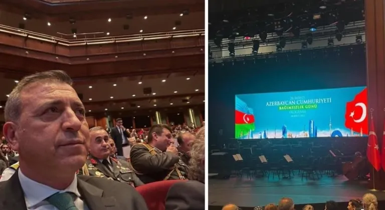 Dr. Erdoğan Yıldırım, Azerbaycan'ın Bağımsızlık Günü Programı'na katıldı