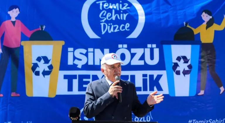 Düzce Belediyesi'nden temizlik kampanyası