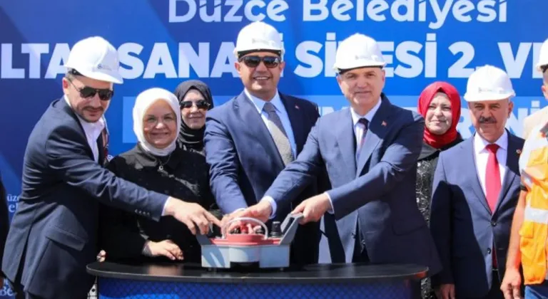 Düzce’de BELTAŞ Sanayi Sitesi”nin 2. ve 3. etap temeli atıldı