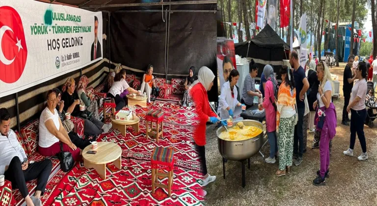 Düzlerçamı’nda Yörük Türkmen Festivali coşkusu başladı