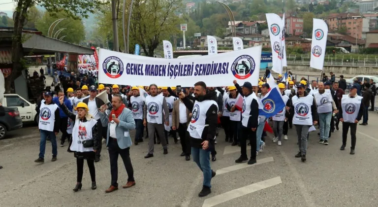 Emeğin başkenti Zonguldak'ta 1 Mayıs coşkusu