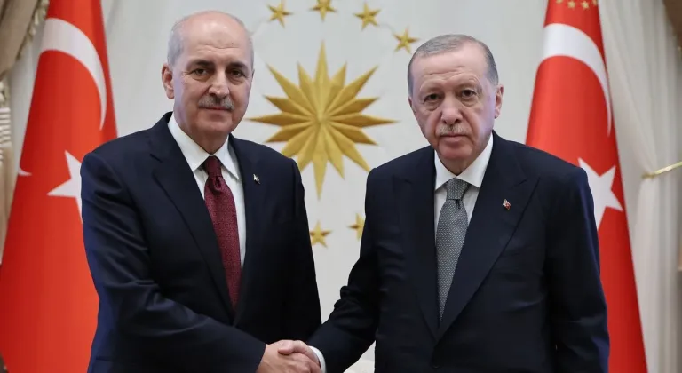 Erdoğan ve Kurtulmuş Beştepe'de bir araya geldi