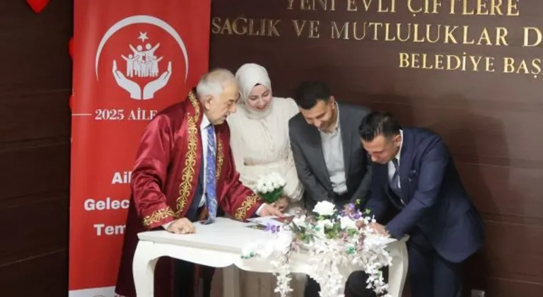Erzurum'da Aile Yılı'na özel nikah
