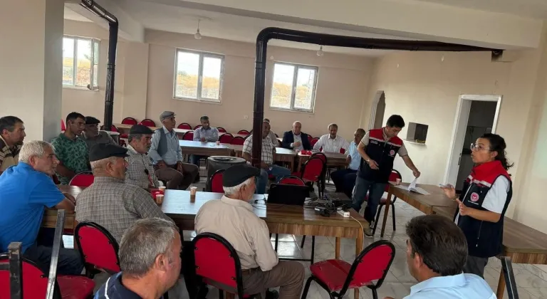 Esenkent köyünde sertifikalı tohum bilgilendirme toplantısı yapıldı