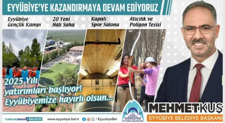 Eyyübiye'de gençliğe dev yatırım