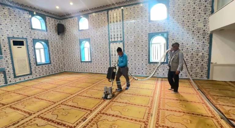 Eyyübiye'de Periyodik Cami temizlikleri devam ediyor