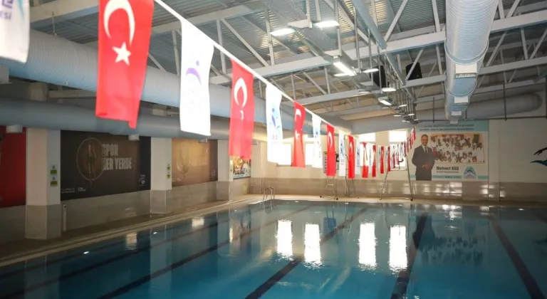 Eyyübiye'de yüzme havuzu sezonu başlıyor