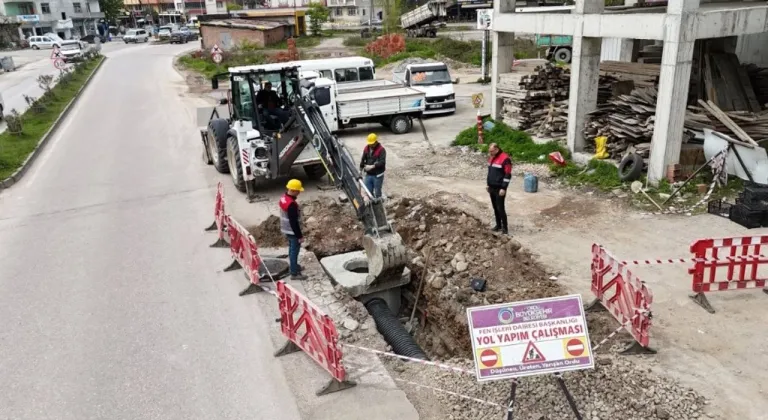 Fatsa’da alt yapı sorununa neşter