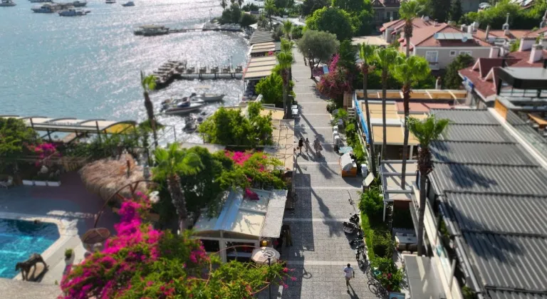 Fethiye Belediyesi’nden Göcek Sahili'ne modern dokunuş