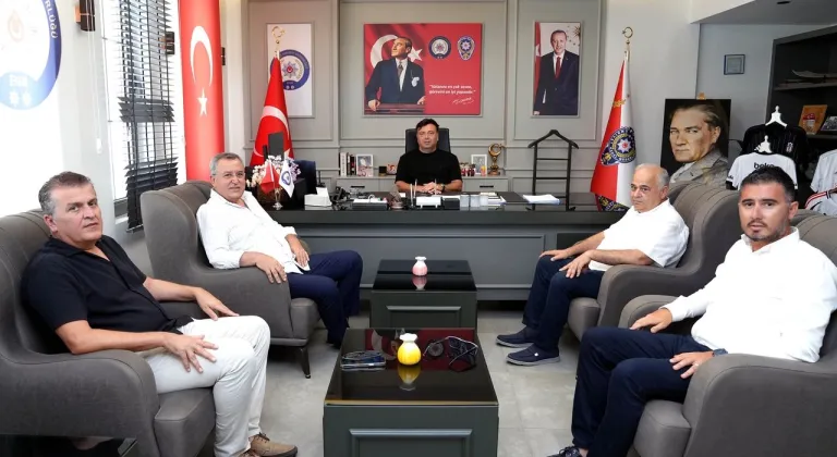 FTSO yönetim, Emniyet Müdürü Salih Murat Kara'yı ziyaret etti
