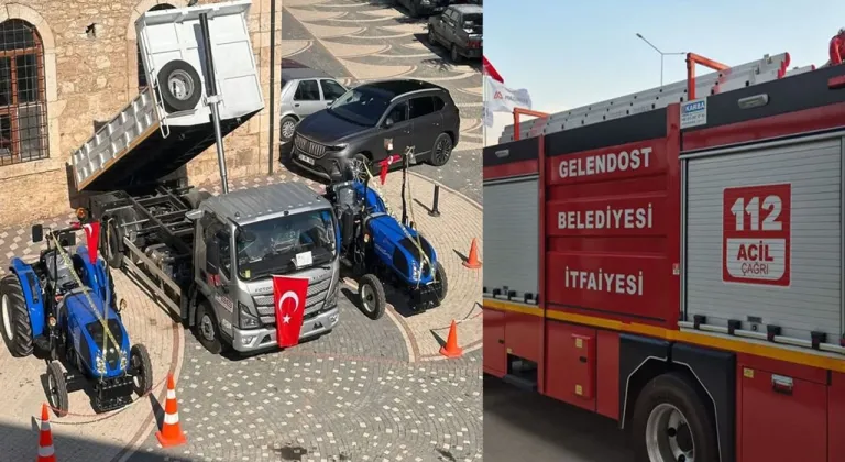 Gelendost araç filosunu güçlendiriyor