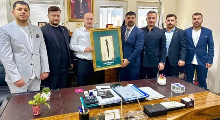 Genç ASKON'dan KOSGEB İl Müdürü Fidan’a ziyaret