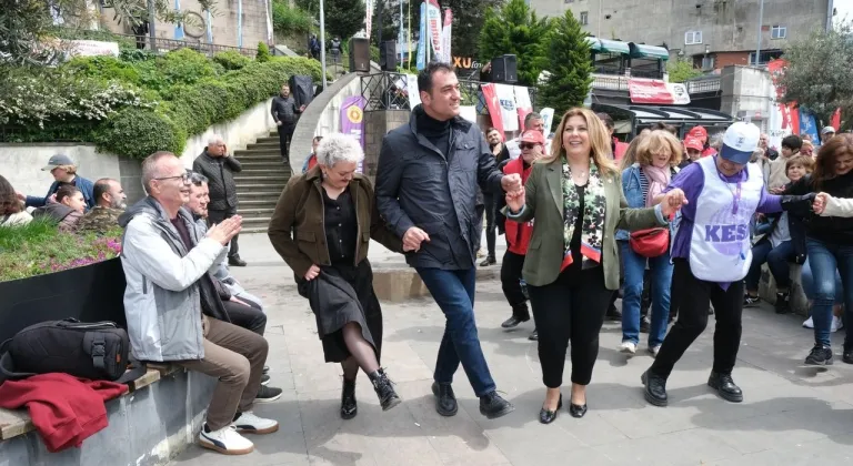 Giresun'da 1 Mayıs coşkusu böyle yaşandı
