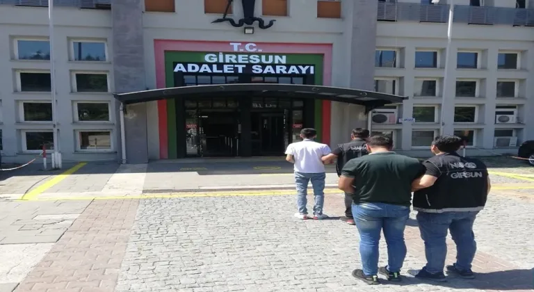 Giresun'da yasaklı madde operasyonu: 2 kişi tutuklandı