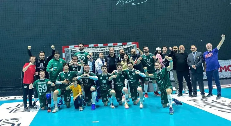 Giresunspor Hentbol Takımı averajla Süper Lig'den oldu