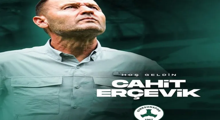 Giresunspor Teknik Direktörü Cahit Erçevik oldu
