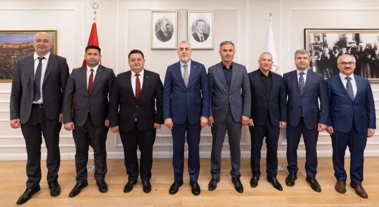 GMİS yönetimi, Bakan Işıkhan ile görüştü