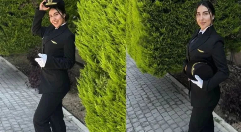 Hakkari'nin ilk kadın pilotu Lorin Senem Şahinoğlu gökyüzüne kanat açıyor