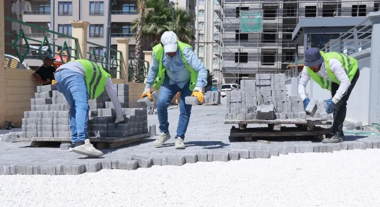 Haliliye Belediyesi'nden 3 mahallede hummalı üstyapı çalışması
