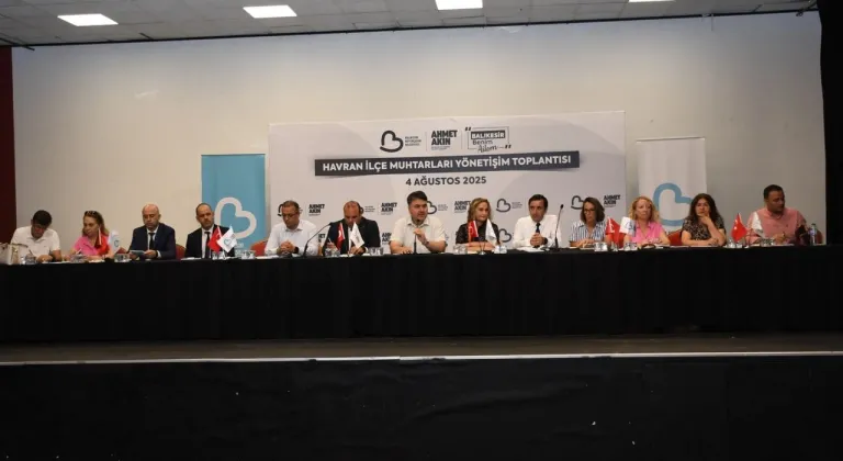 Havran Muhtarlar Buluşması gerçekleştirildi