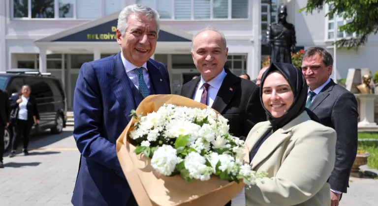 İSO Başkanı Erdal Bahçıvan, Düzce'de 