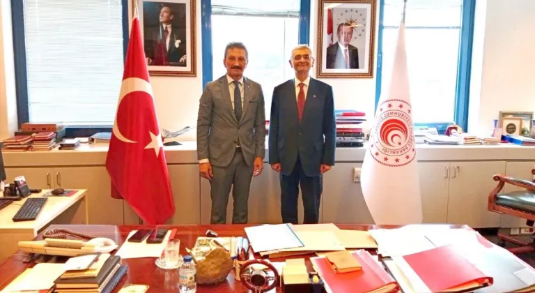 Isparta Ticaret Borsası Başkanı Şahin'den Ankara'da yoğun diplomasi trafiği