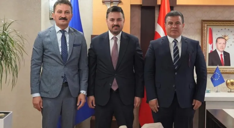 Isparta Ticaret Borsasından TKDK Başkanı Antalyalı’ya ziyaret