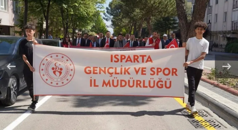 Isparta’da gençlik haftası coşkusu başladı