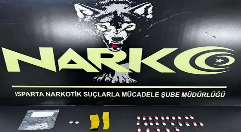 Isparta'da uyuşturucu operasyonu: 2 kişi yakalandı