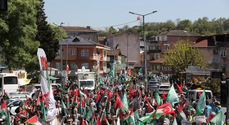 İstanbul’da on binler Gazze için ABD konsolosluğuna yürüdü