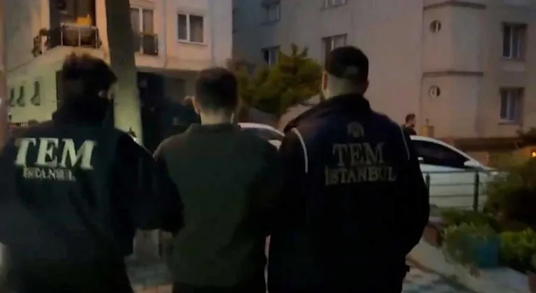 İstanbul’da terör örgütlerine operasyon yapıldı, 5 kişi tutuklandı