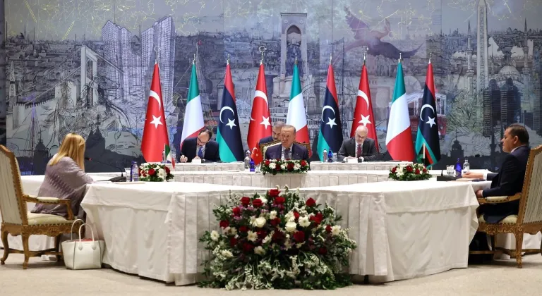İstanbul'da Türkiye-İtalya-Libya zirvesi