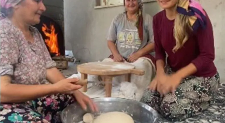 İsveçli Nicole Alanya’ya yerleşti, köy hayatıyla fenomen oldu!