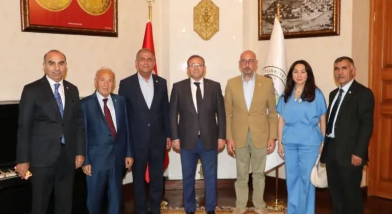 İYİ Parti Heyeti Kars Valisi Ziya Polat’ı ziyaret etti
