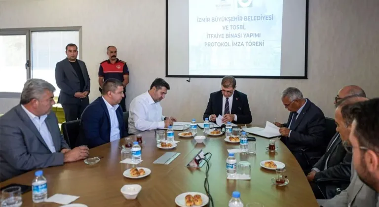 İzmir, Tire OSB’ye yeni itfaiye istasyonu
