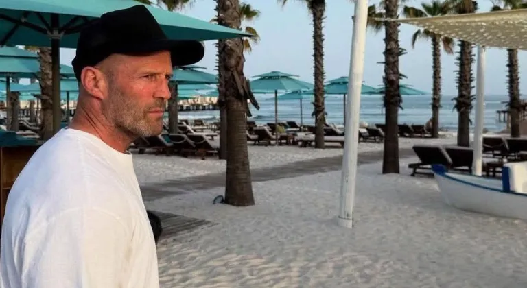 Jason Statham Antalya'da tatil yaptı