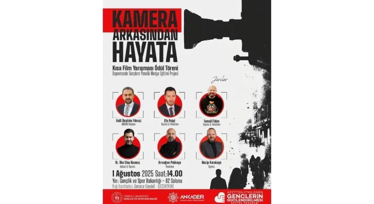 “Kamera Arkasından Hayata”: Gençler depremi sanatla anlattı