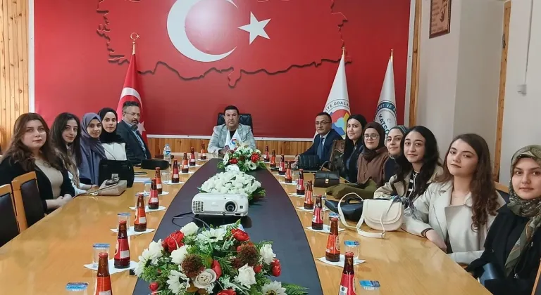Kars Kent Konseyi Çocuk Mutluluğu Çalışma Grubu’ndan KARS TSO’ya ziyaret