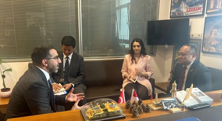 Kars Milletvekili Çalkın, Endonezya Büyükelçisini ağırladı