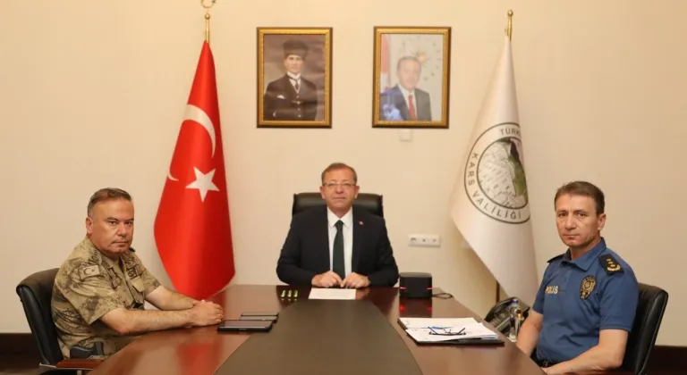 Kars Valisi Ziya Polat, Asayiş ve Güvenlik Toplantısı'na katıldı