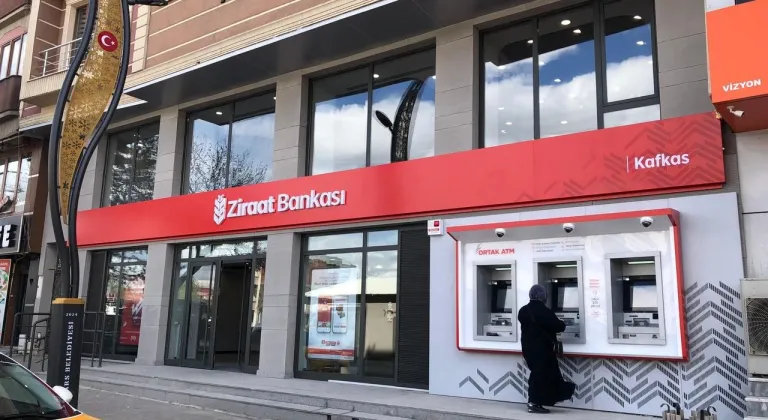 Kars Ziraat Bankası Kafkas Şubesi yeni yerinde