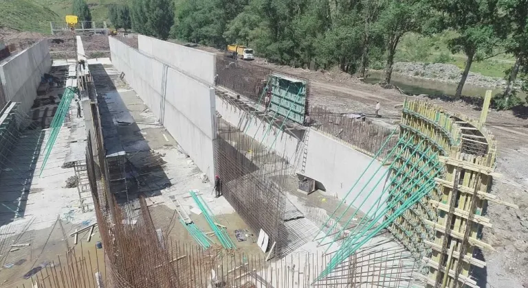 Kars'ta Atıksu Toplama ve Arıtma Tesisi inşa ediliyor