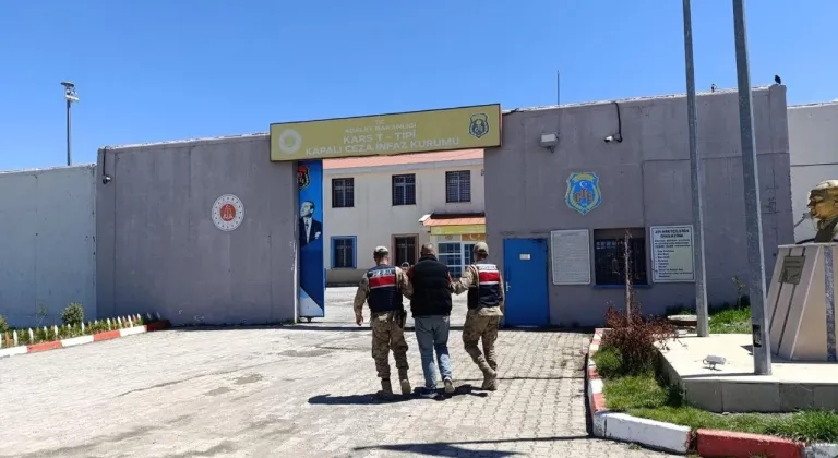 Kars'ta çeşitli suçlardan aranan şahıs tutuklandı