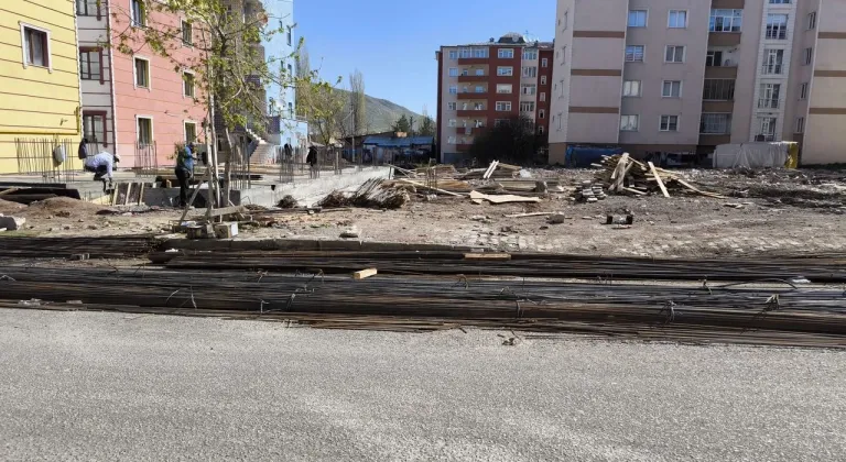 Kars'ta inşaat çalışmaları hız kazandı