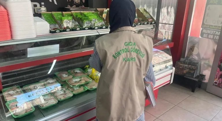 Kars’ta kasap ve şarküteri denetimleri aralıksız devam ediyor