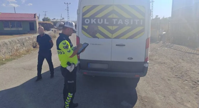 Kars’ta okul servislerine sıkı denetim: Her şey çocuklarımızın güvenliği için