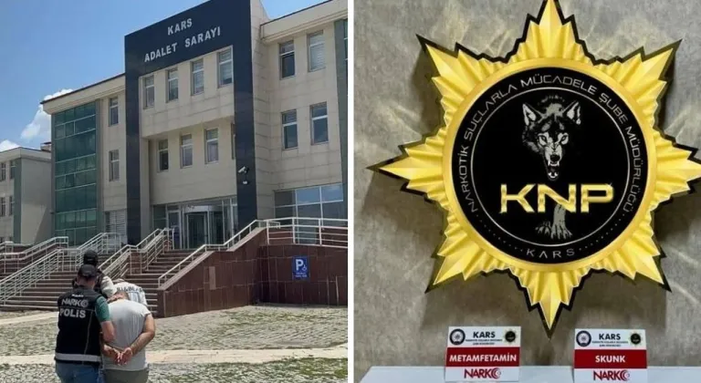 Kars’ta otobüs de şüphelenilen yolculara operasyon: 2 kişi tutuklandı