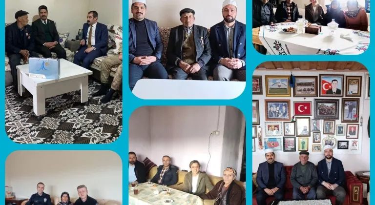 Kars'ta Ramazan Bayramı'nda Şehit ve Gazi Ailelerine Özel Ziyaret