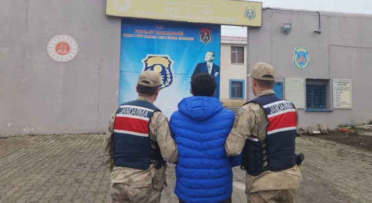 Kars'ta uyarıcı madde suçundan hapis cezası bulunan şahıs jandarma ekiplerince yakalandı