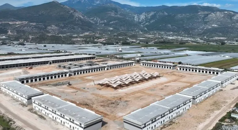 Kaş Kınık’ta dev hal kompleksi projesinde sona yaklaşıldı